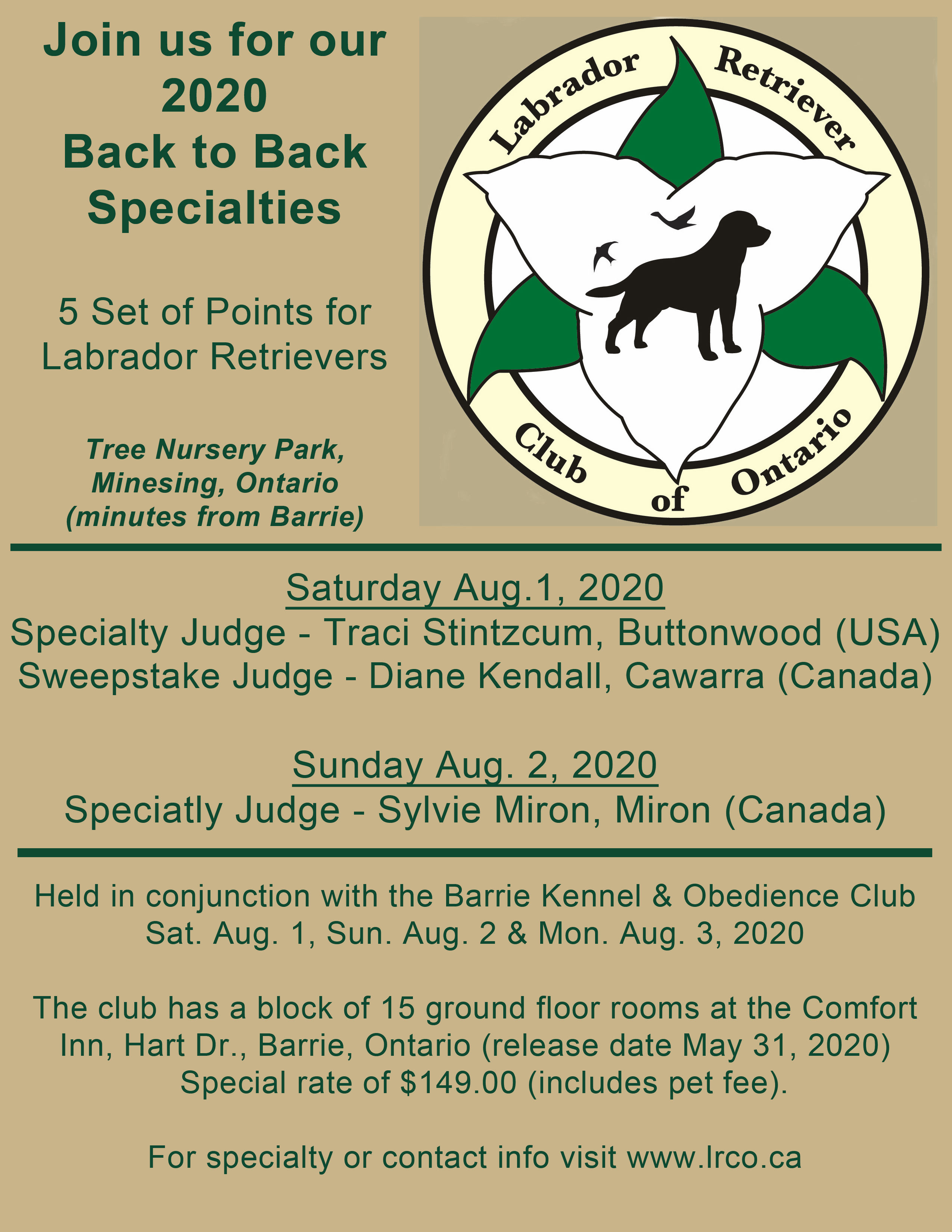 Labrador Retriever Club of Ontario